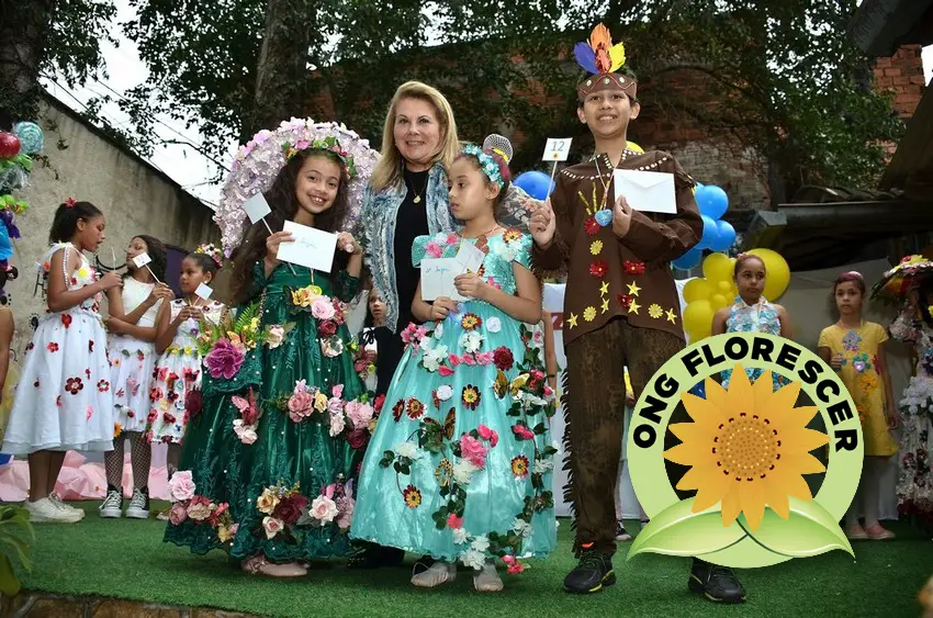 Ação social da Self Protection com a ONG Florescer